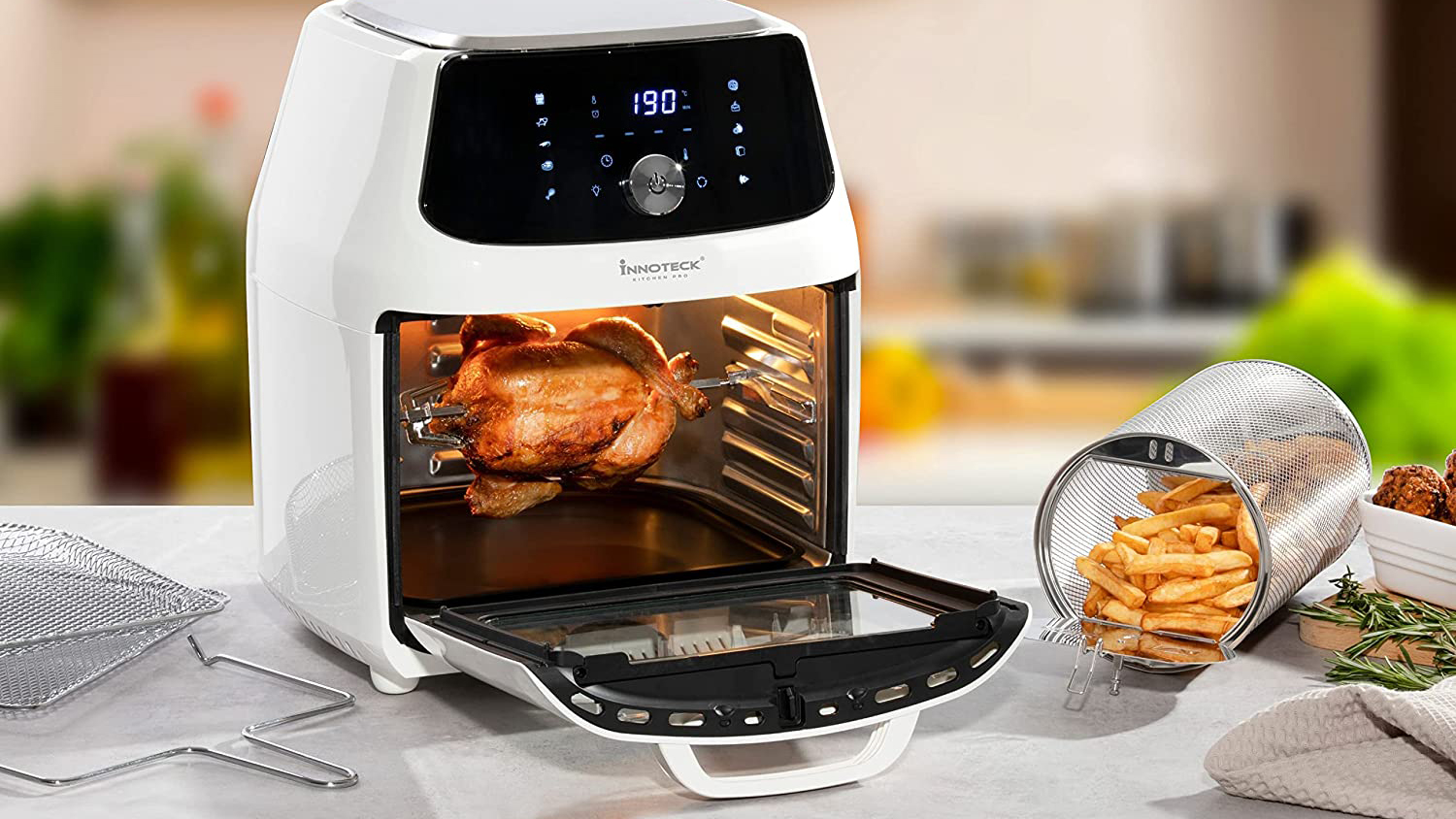 Innoteck Air Fryer Духовка с грилем и дегидратором