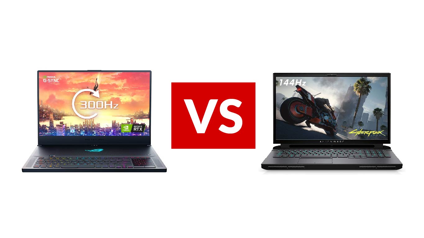 Asus ROG Zephyrus S GX701 против Alienware Area 51M R2