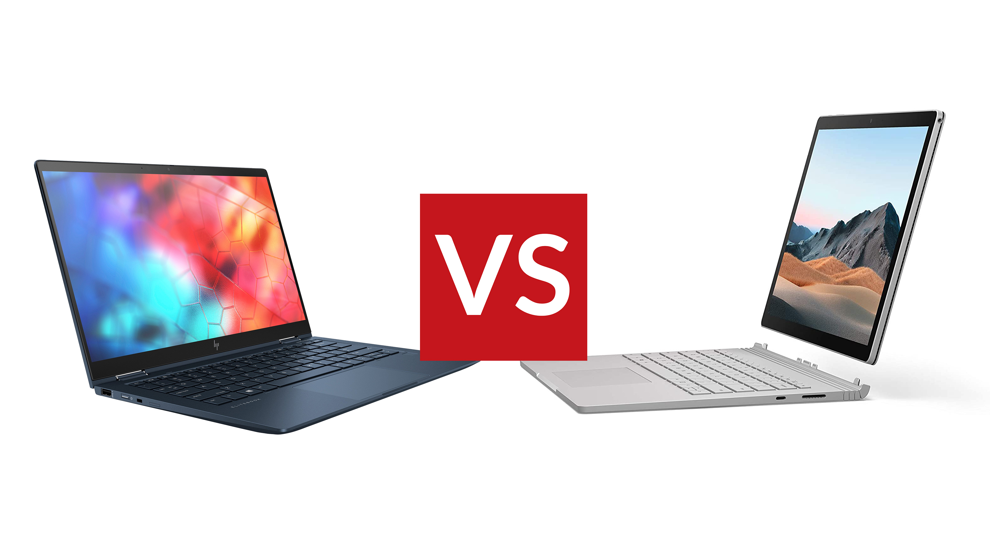 Microsoft Surface Book 3 против HP Elite Dragonfly