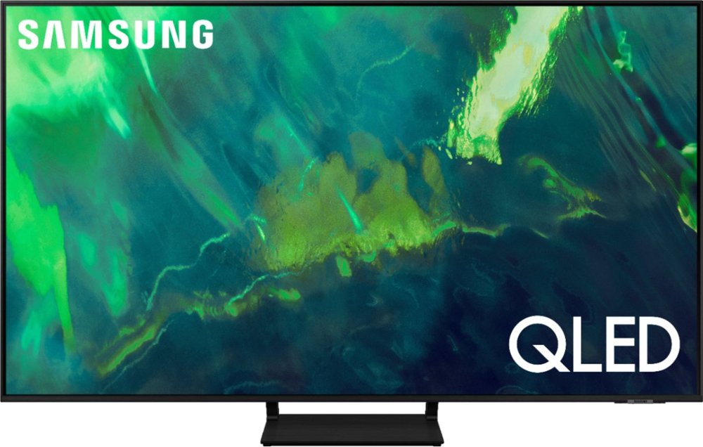 samsung q70a qled 4k смарт-телевизор черный