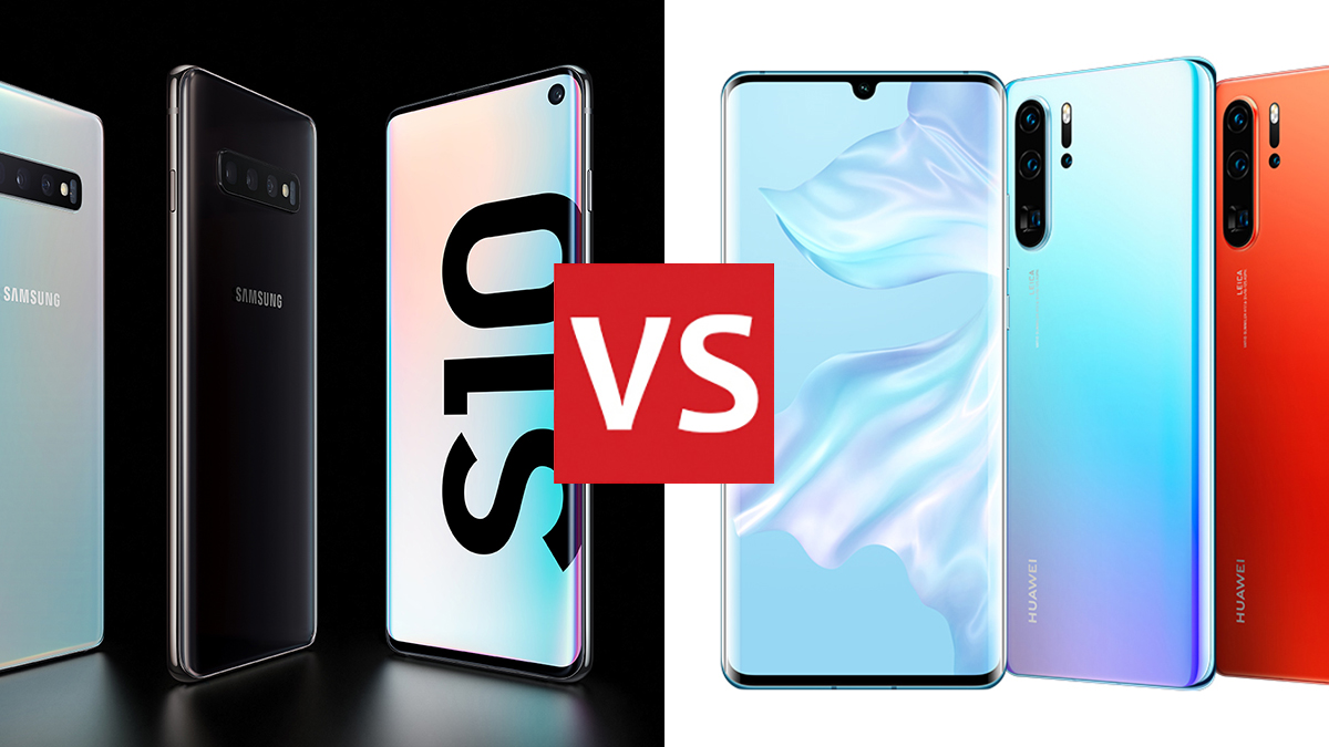 Samsung Galaxy S10 против Huawei P30 Pro