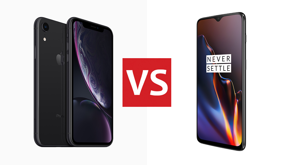 iPhone XR против OnePlus 6T