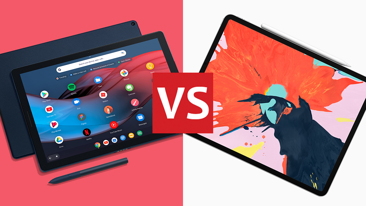 Google Pixel Slate против iPad Pro 2018