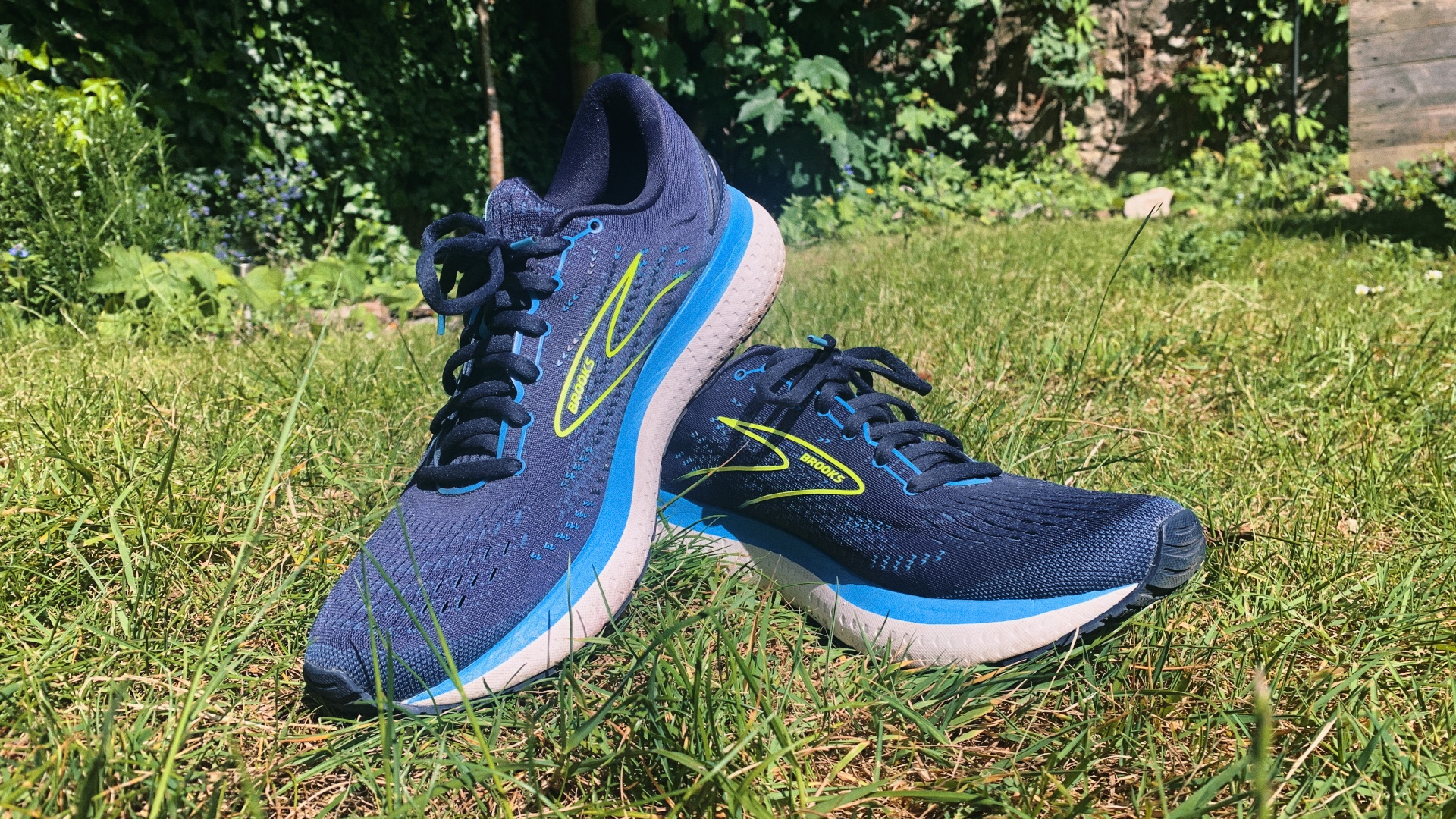 Женские кроссовки Brooks glycerin 19 в саду