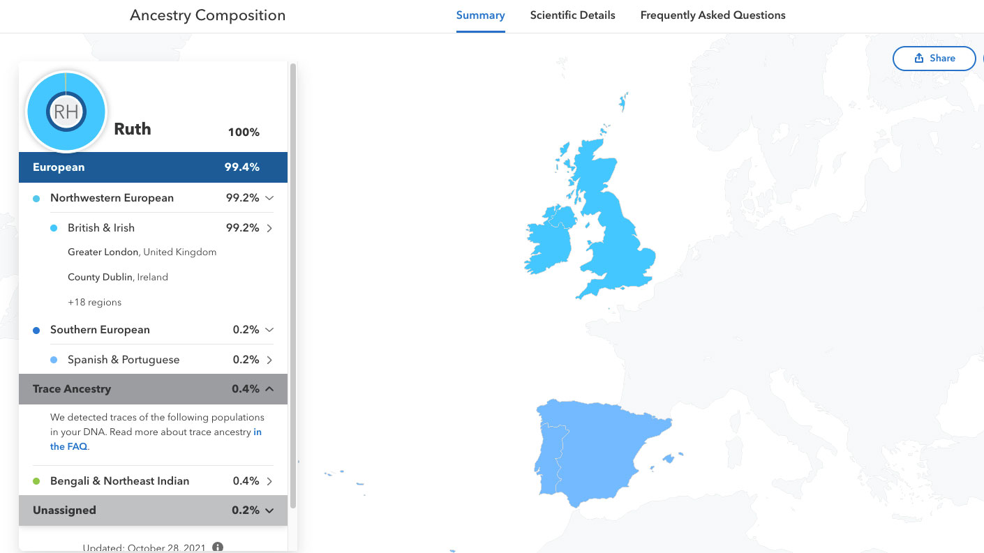 Набор для тестирования ДНК 23andMe