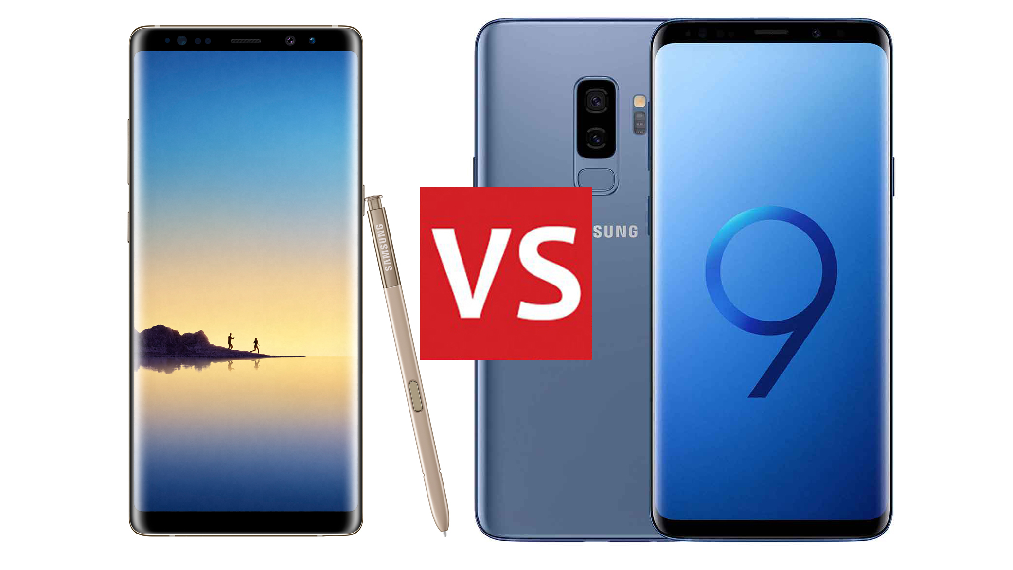 Samsung Galaxy S9 против Samsung Galaxy Note 8