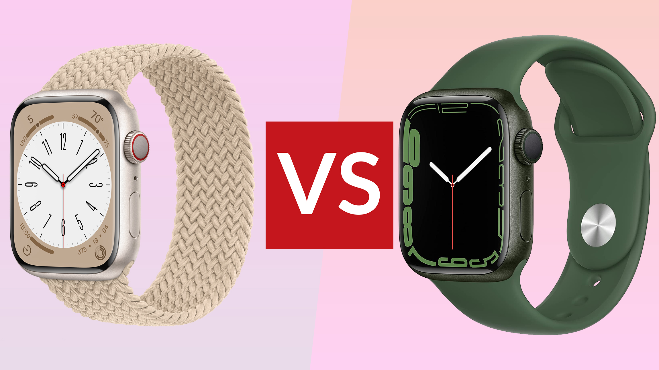 Apple Watch Series 8 против Apple Watch Series 7