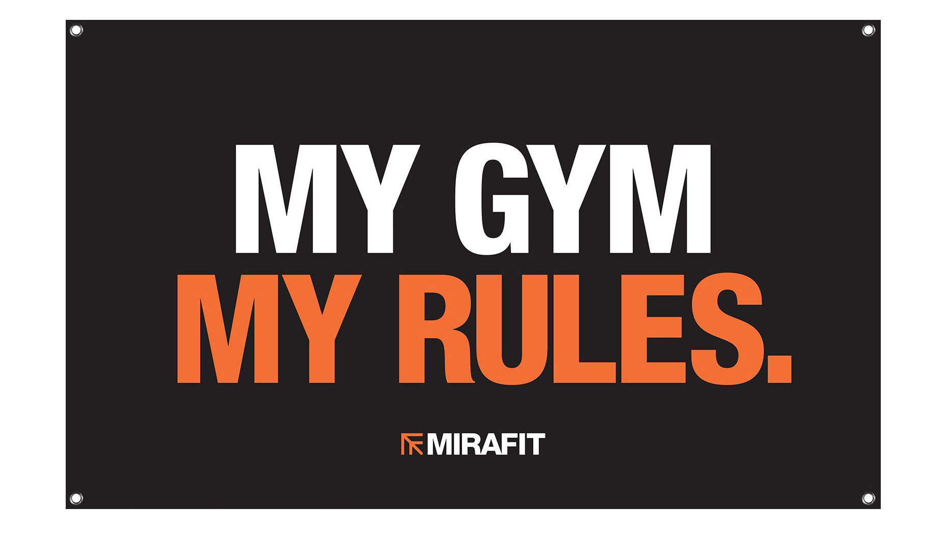 Флаг спортзала Mirafit