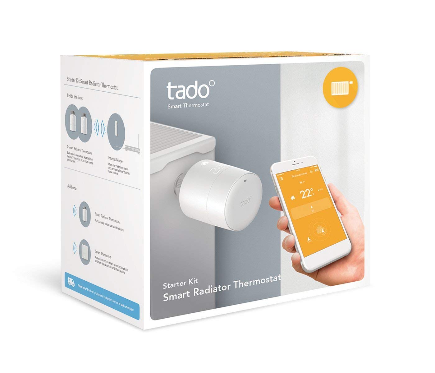 Умный радиаторный термостат Tado