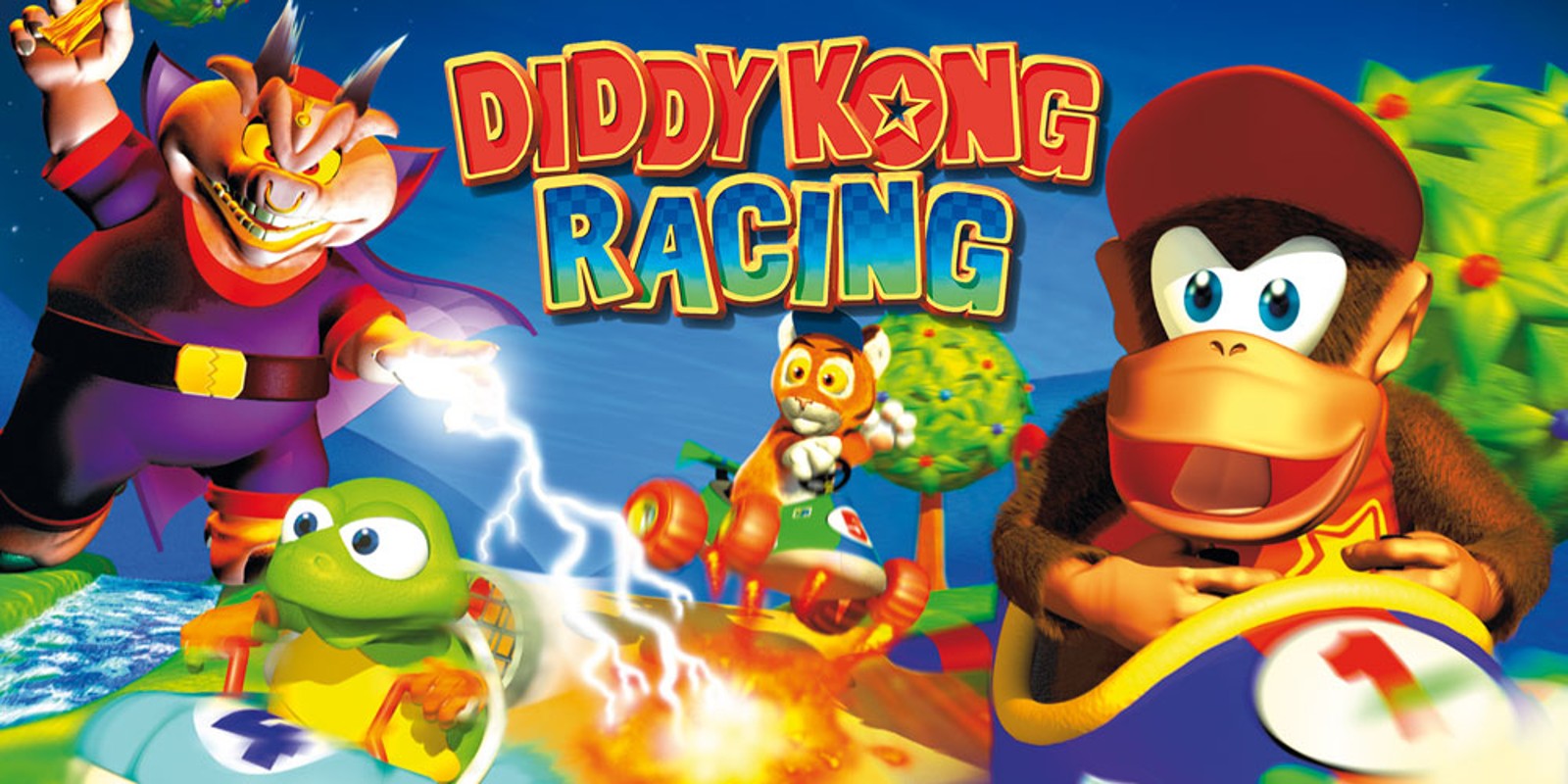 Обложка Diddy Kong Racing