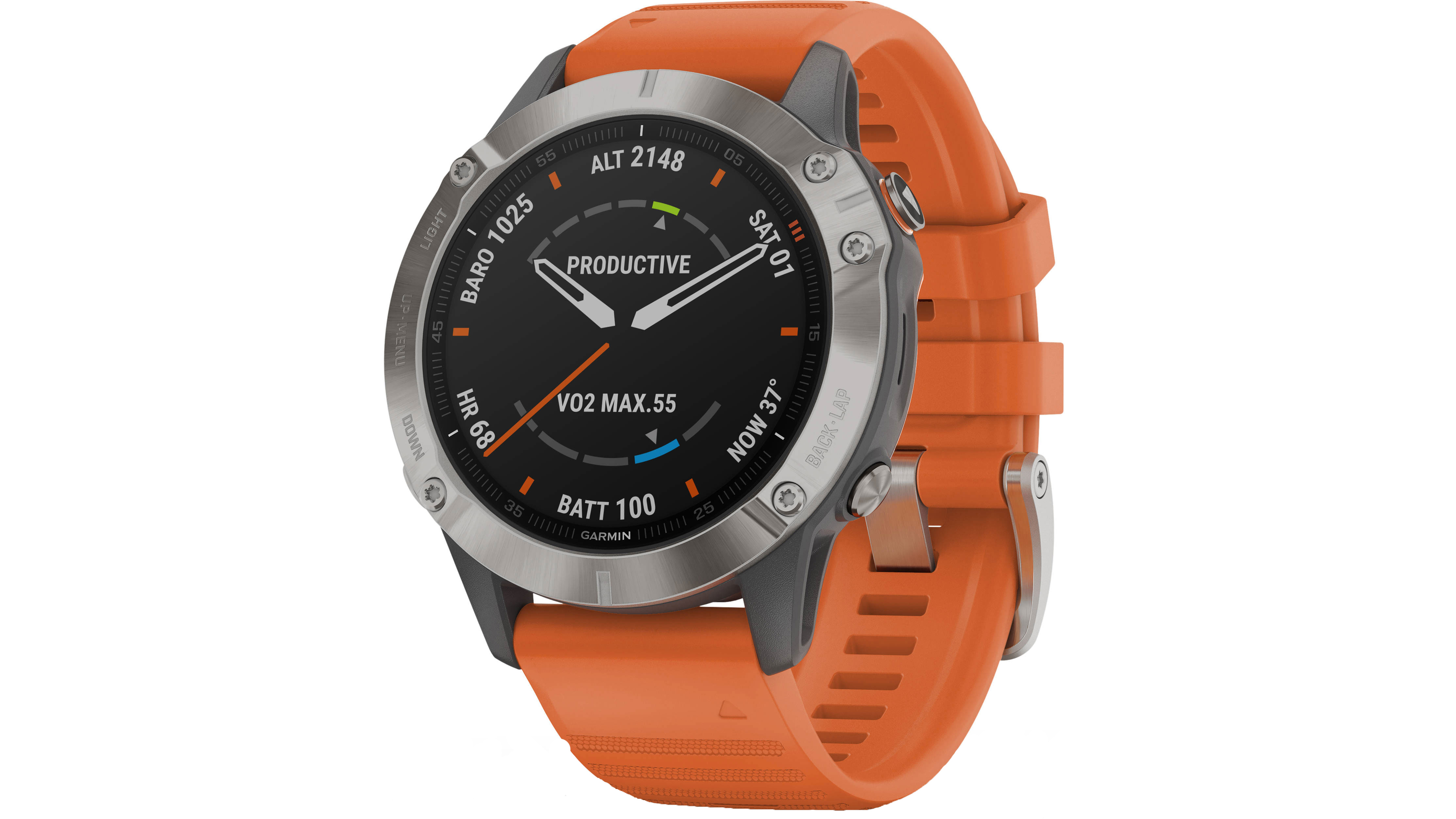 Garmin Fenix ​​6 Pro титановый