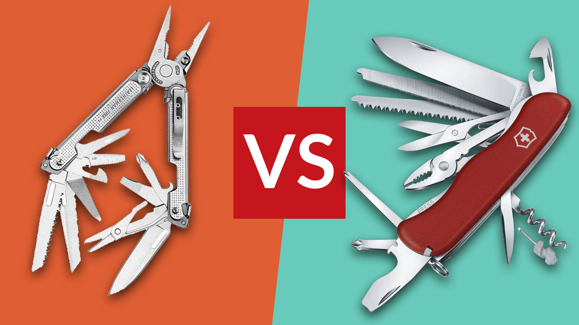 Leatherman vs Victorinox Швейцарский армейский нож Victorinox