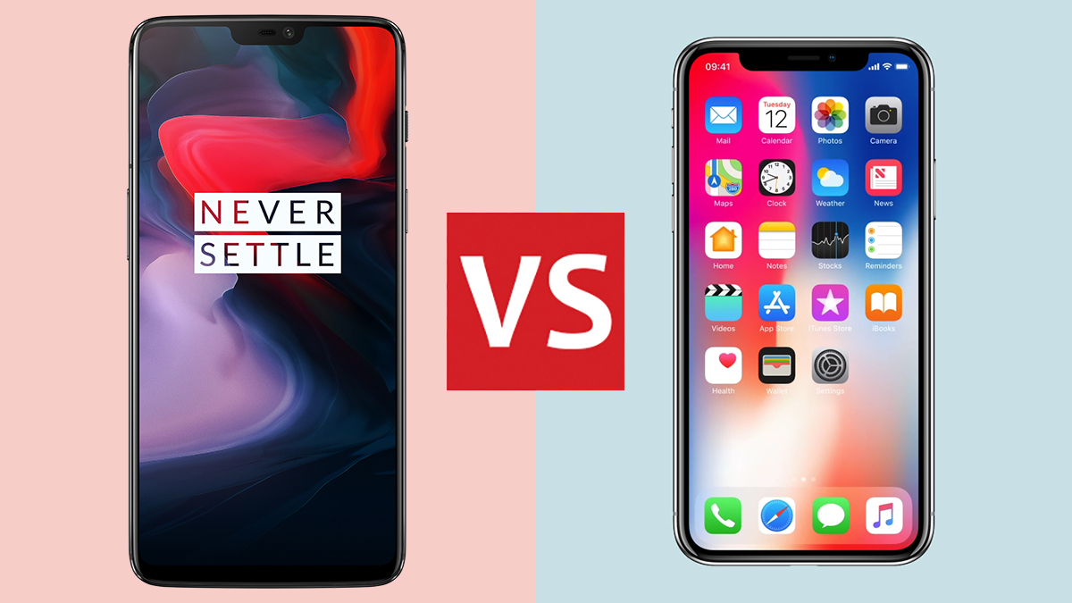 OnePlus 6 против iPhone X