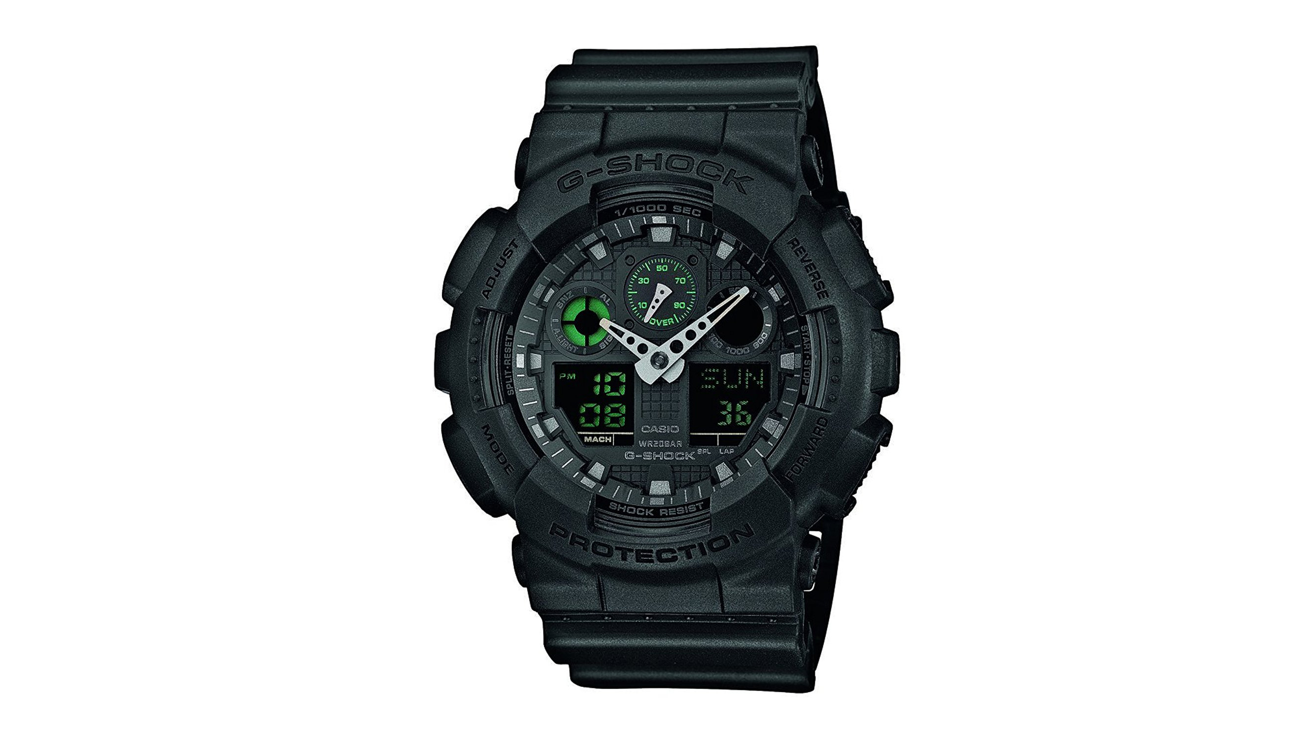 Лучшие цифровые часы: Casio G-Shock GA 100