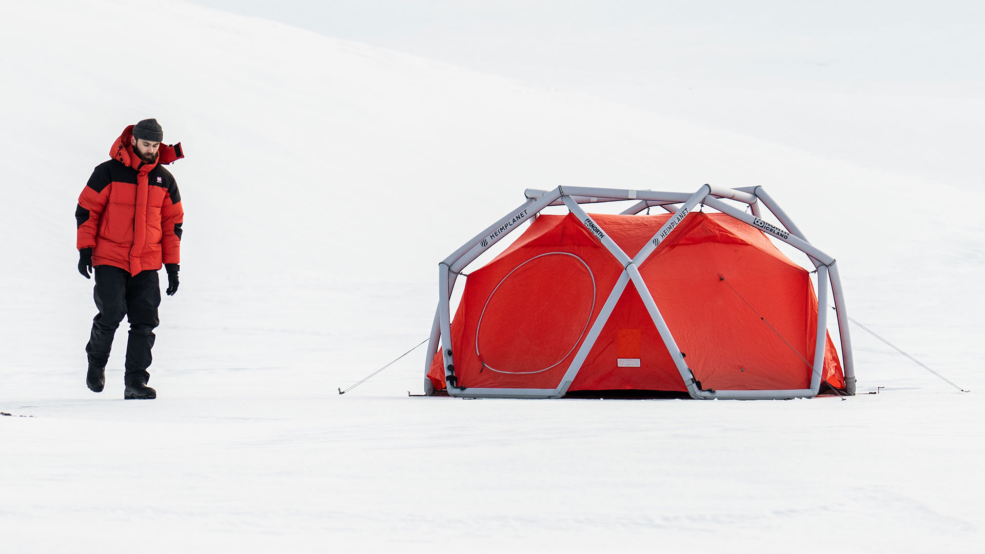 HEIMPLANET x 66°North Cave XL 4 сезона в суровом ландшафте