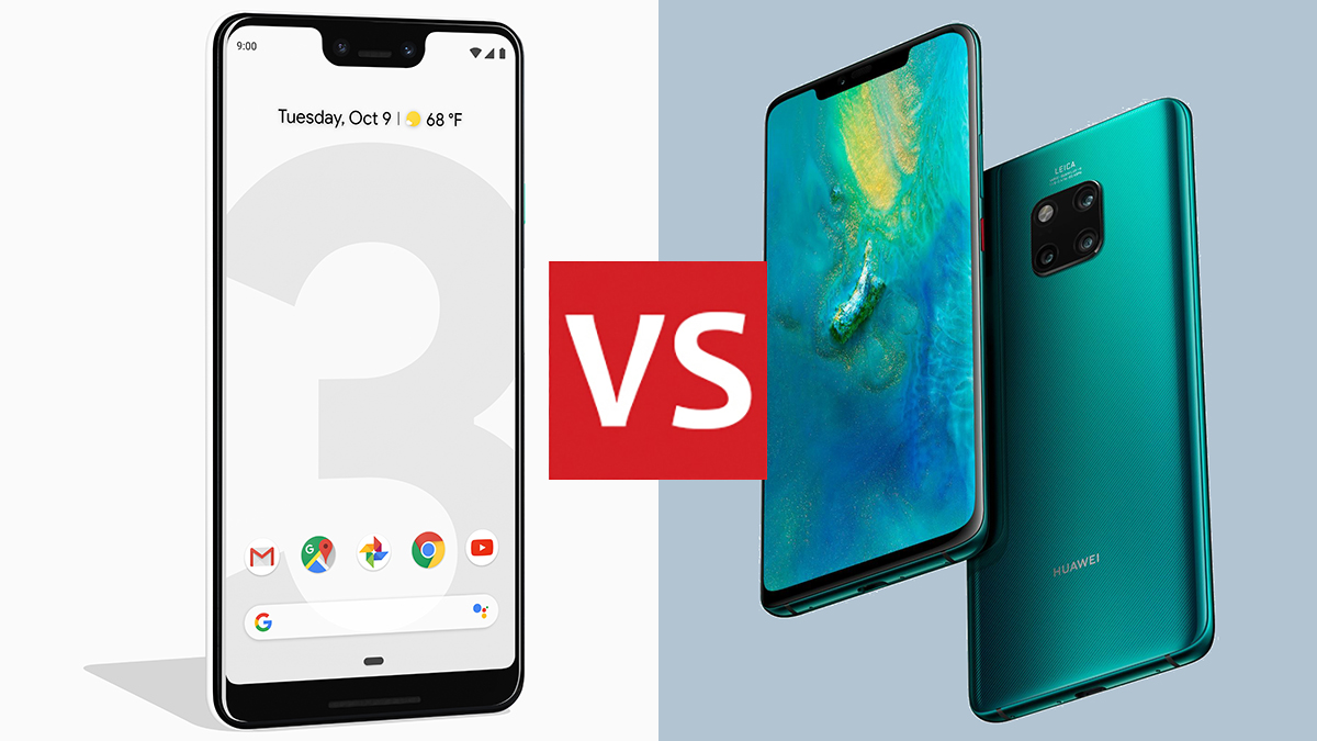 Google Pixel 3 XL против Huawei Mate 20 Pro