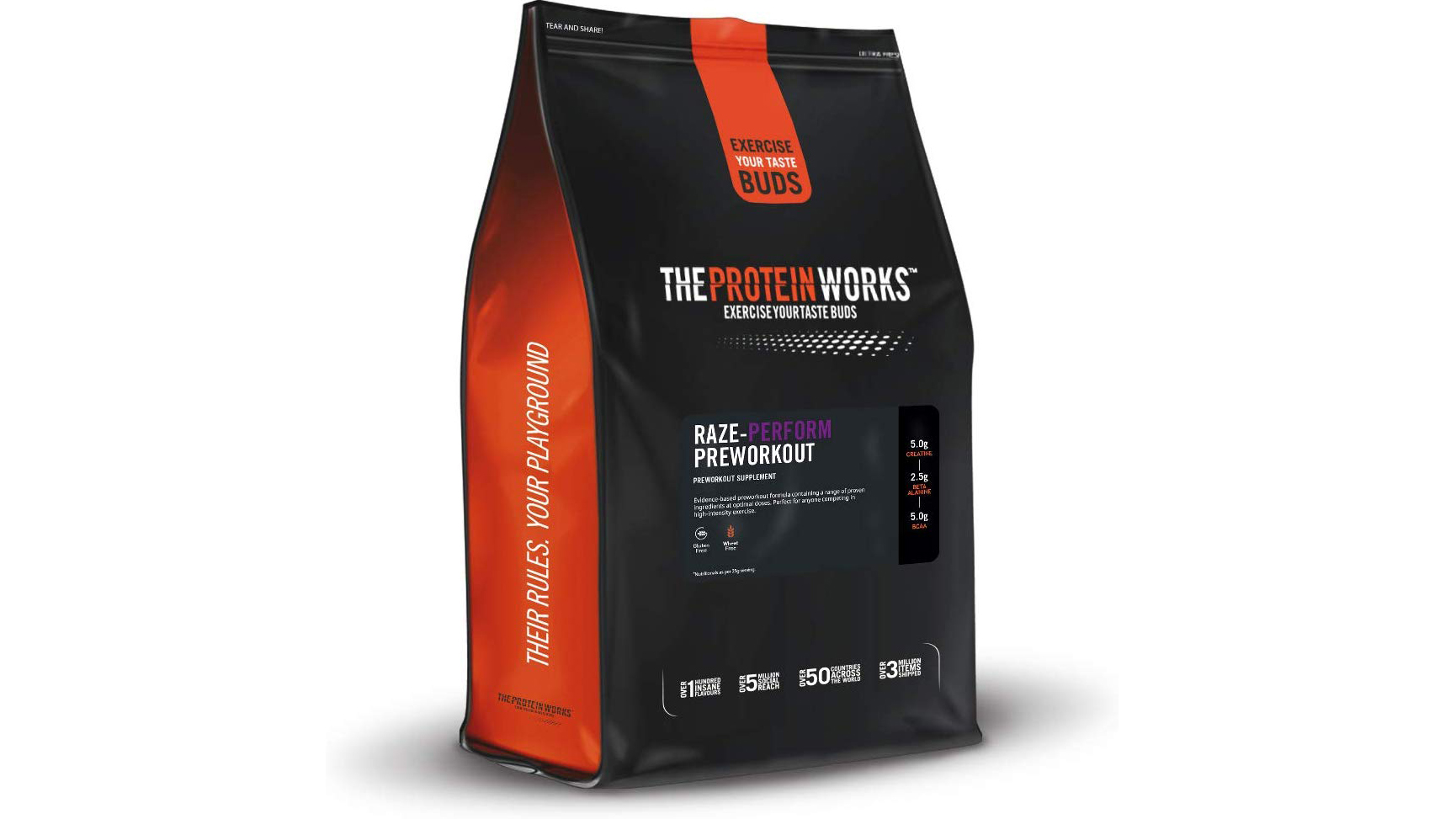 дешевые предложения перед тренировкой: The Protein Works Raze-Perform