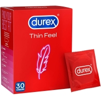 Презервативы Durex Thin Feel Bulk, упаковка из 30 штук, стоили 19,99 фунтов стерлингов, а сейчас — 8,59 фунтов стерлингов на Amazon.