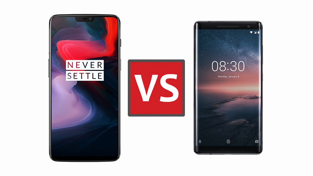 OnePlus 6 и Nokia 8 Sirocco