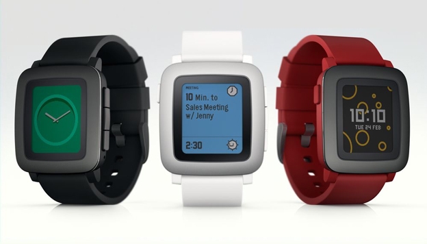 Pebble Time и сталь Pebble Time