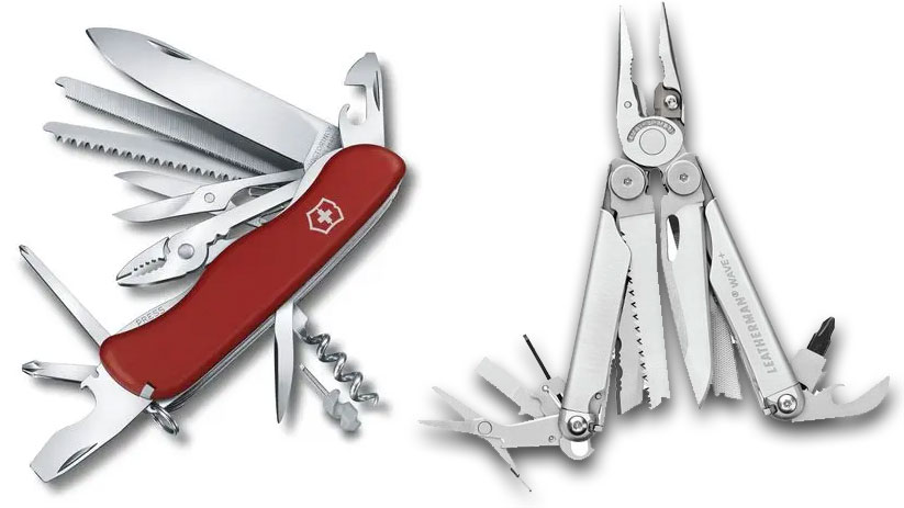 Leatherman vs Victorinox Швейцарский армейский нож Victorinox