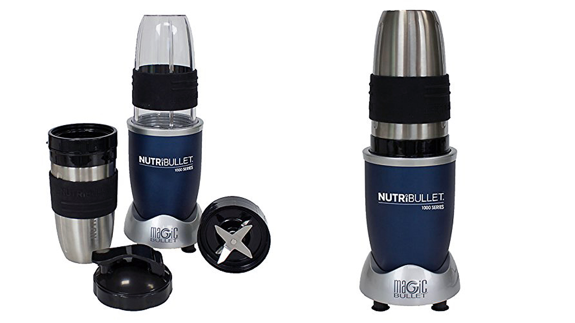 Nutribullet Pro 1000 Series Extractor Blender на белом фоне