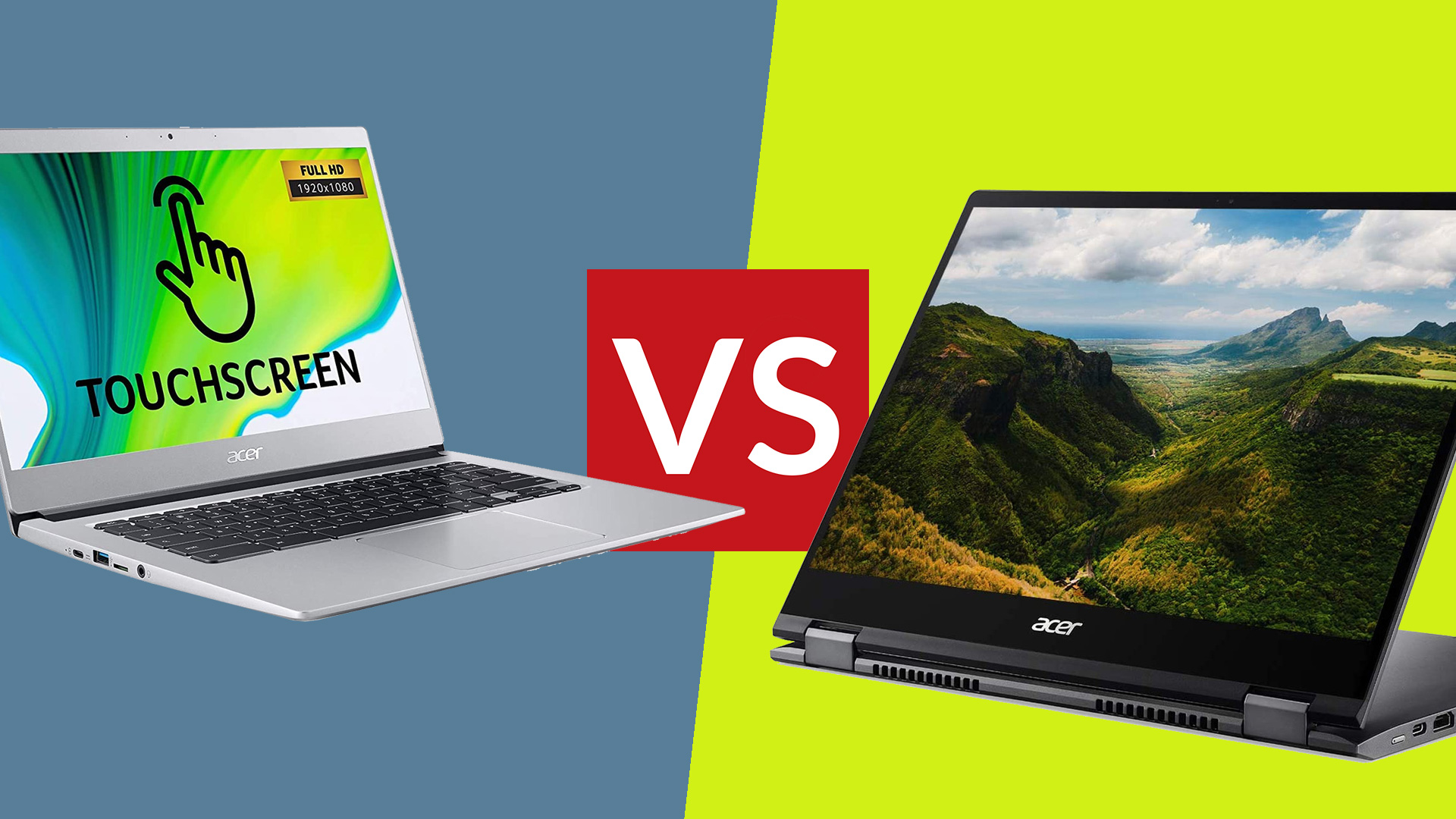 Acer Chromebook 514 Touch против Acer Chromebook Spin 713