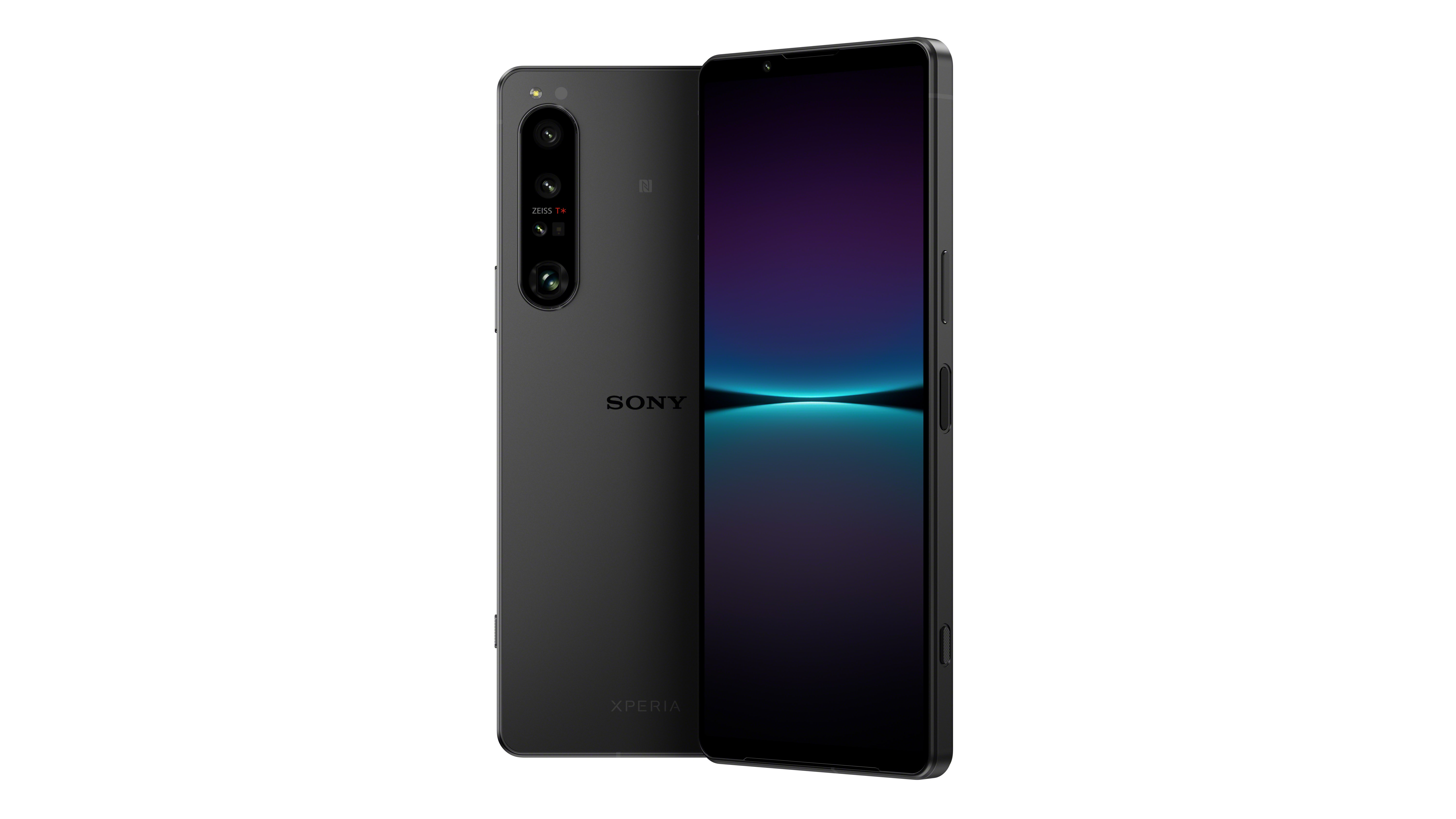 Sony Xperia 1 IV на белом фоне