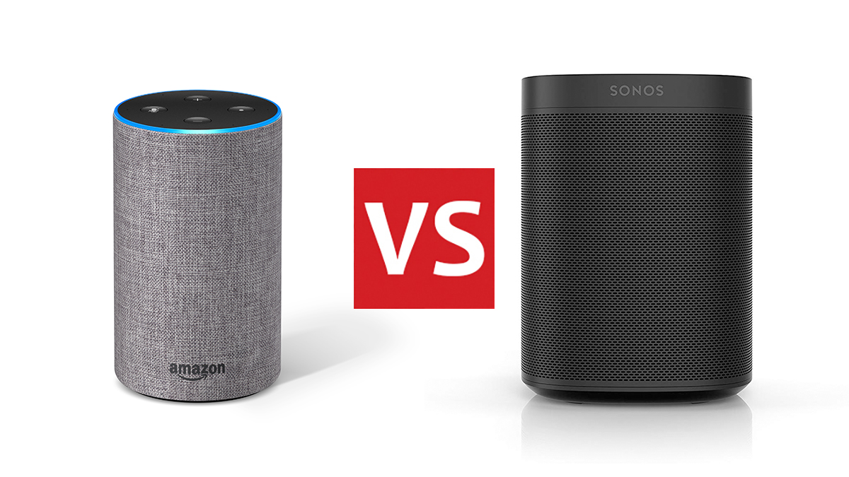 Amazon Echo против Sonos One