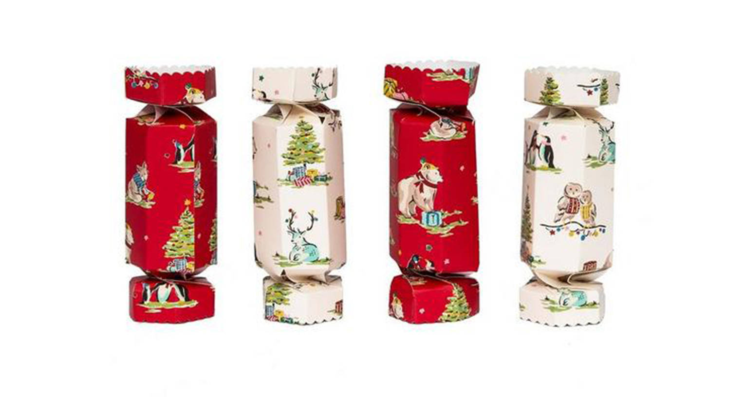 Лучшие рождественские крекеры: Cath Kidston Festive Party Animals Christmas Crackers