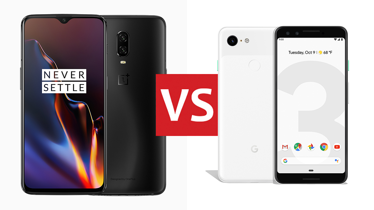 OnePlus 6T против Google Pixel 3