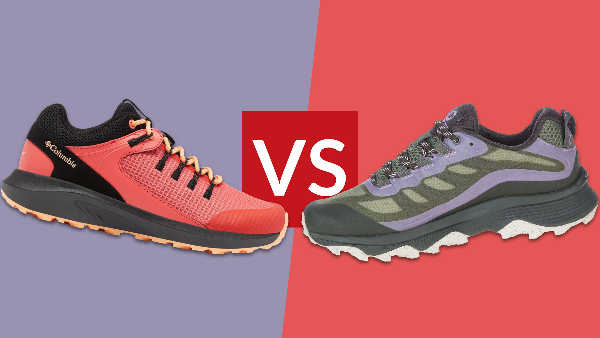 Merrell Moab Speed ​​Gore-Tex vs Columbia Women