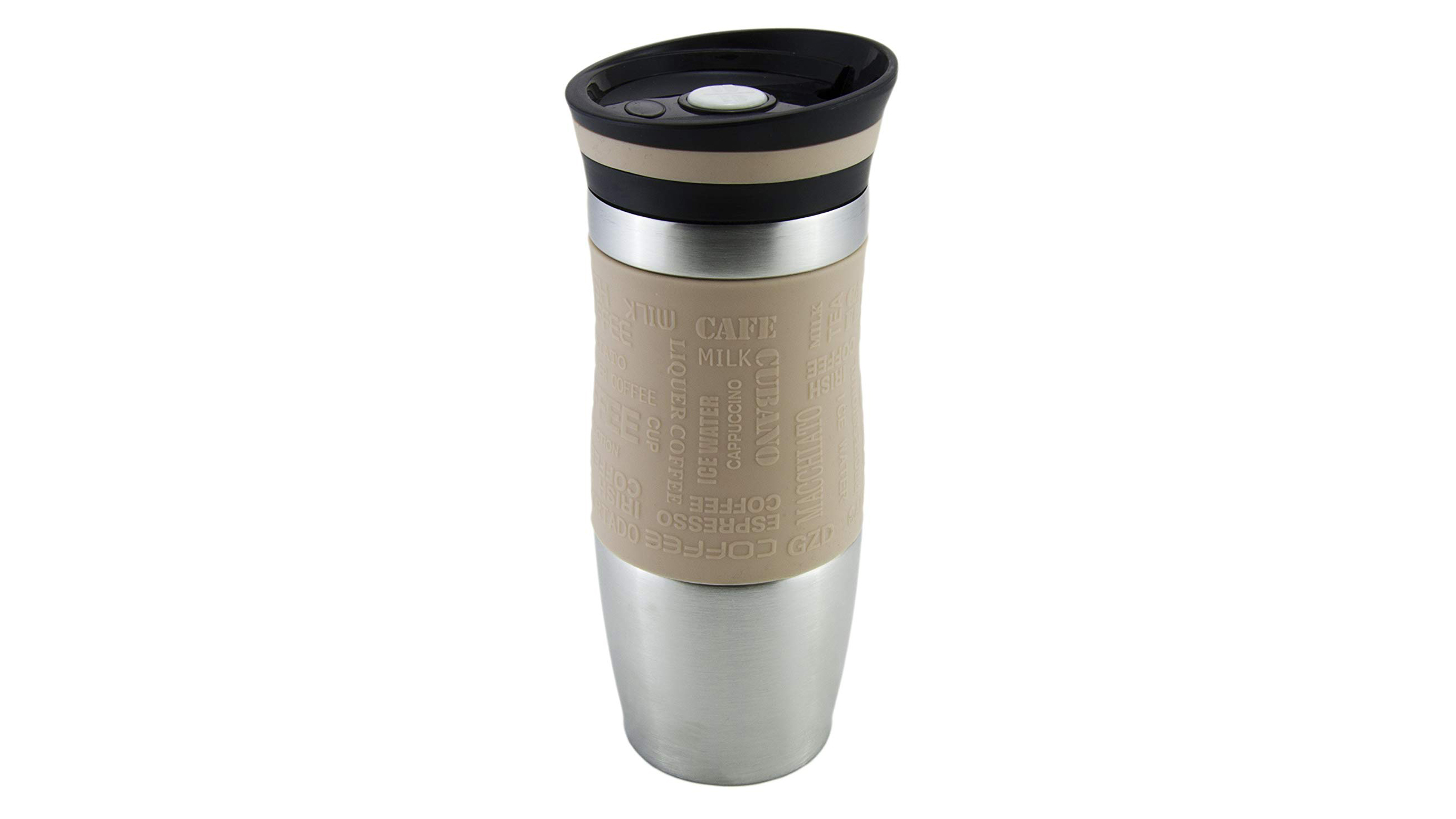 Лучшая дорожная кружка: Luckyberg Insulated Vacuum Travel Mug