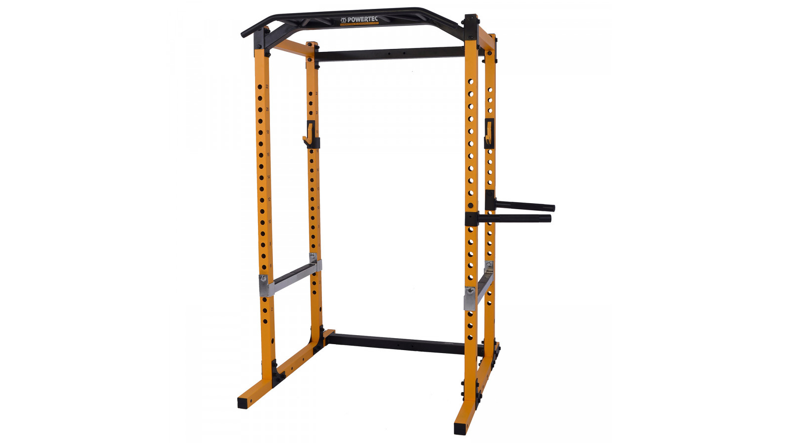 Powertec Workbench Power Rack на белом фоне