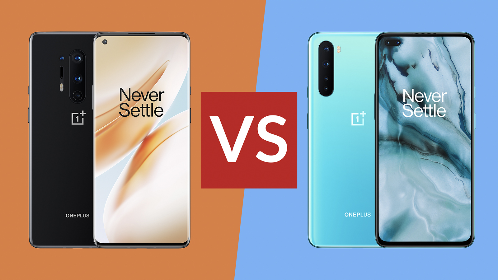 OnePlus 8 Pro против OnePlus Nord