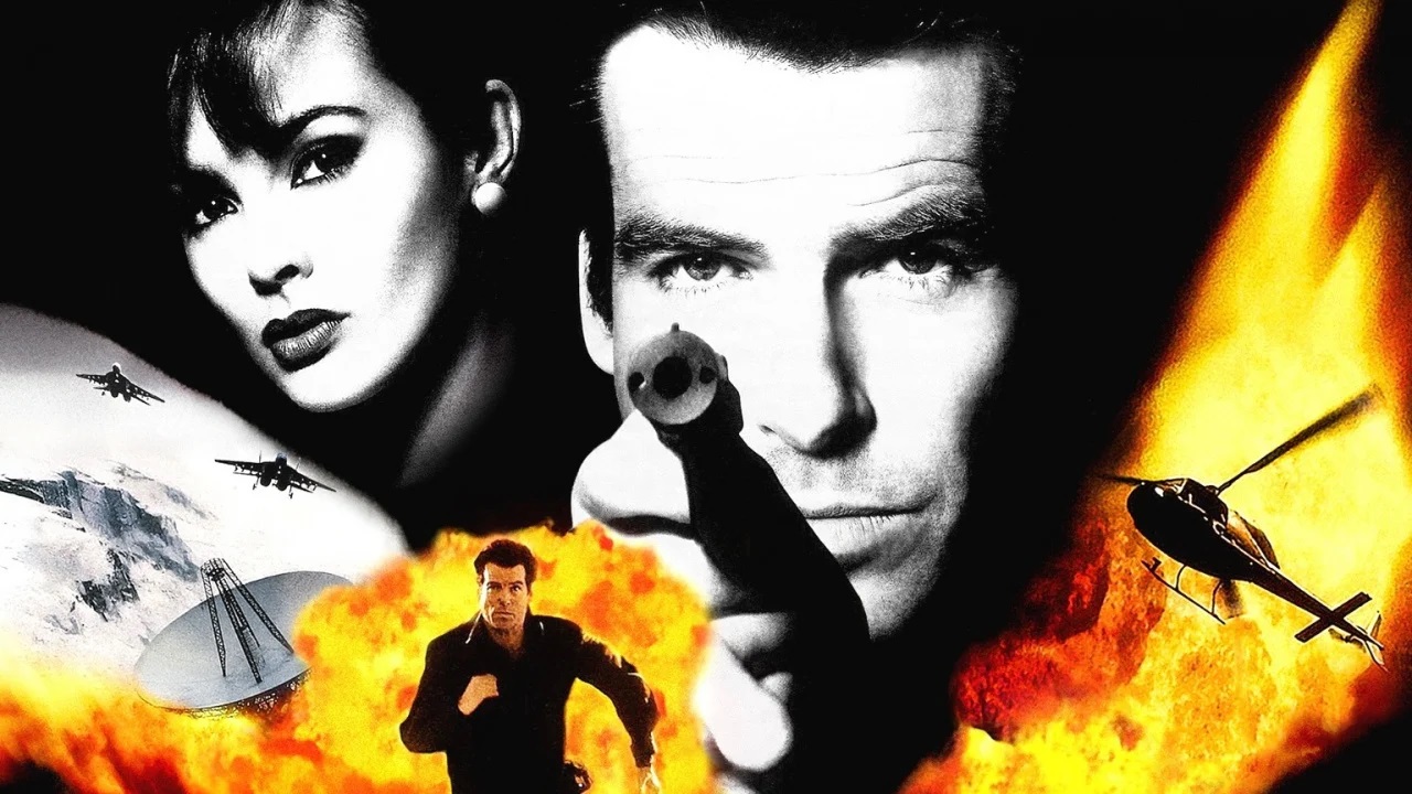 Обложка Джеймса Бонда Goldeneye 007