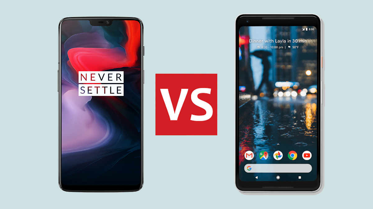 OnePlus 6 против Google Pixel 2 XL