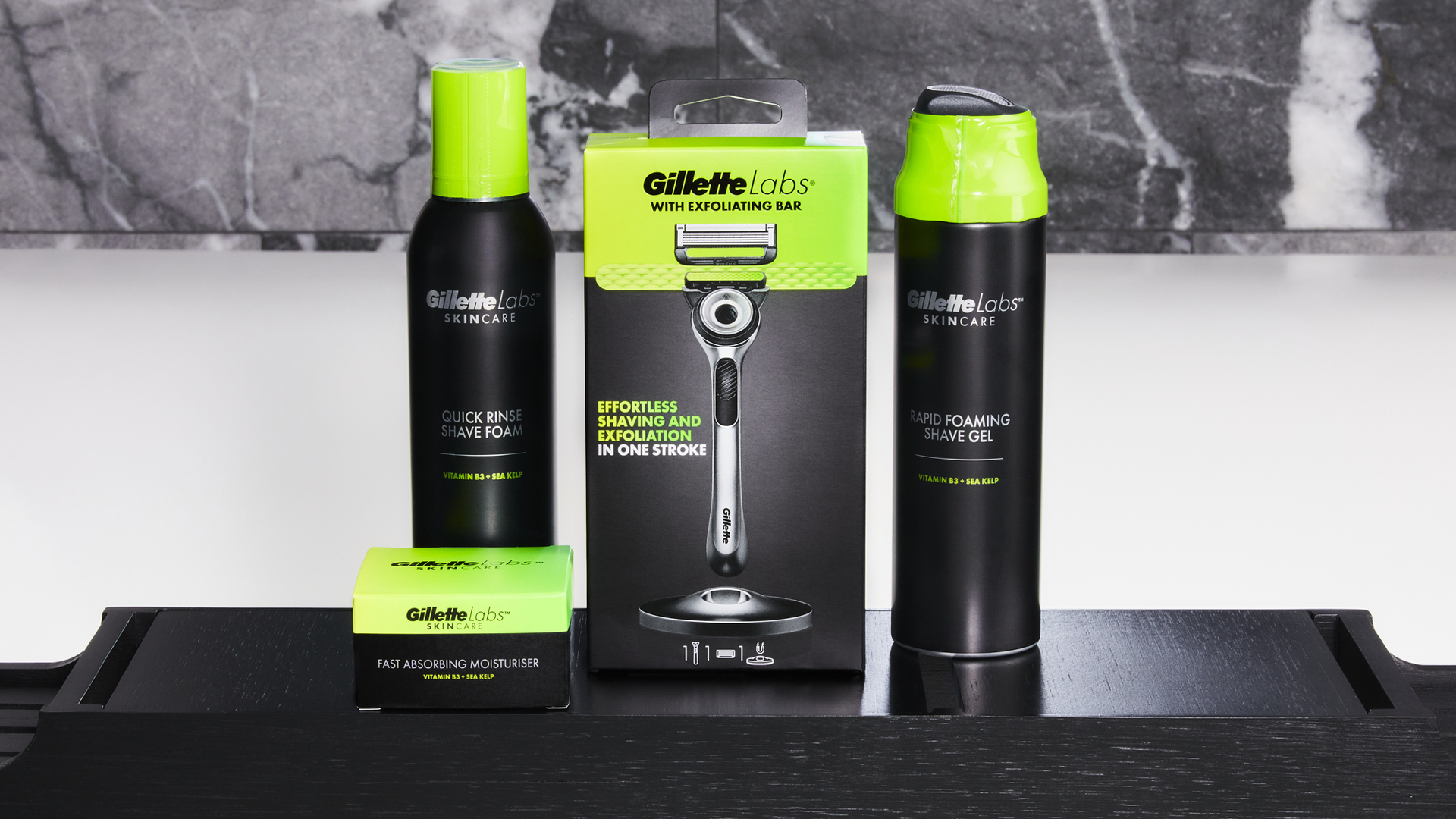 Gillette Labs с отшелушивающей бритвой