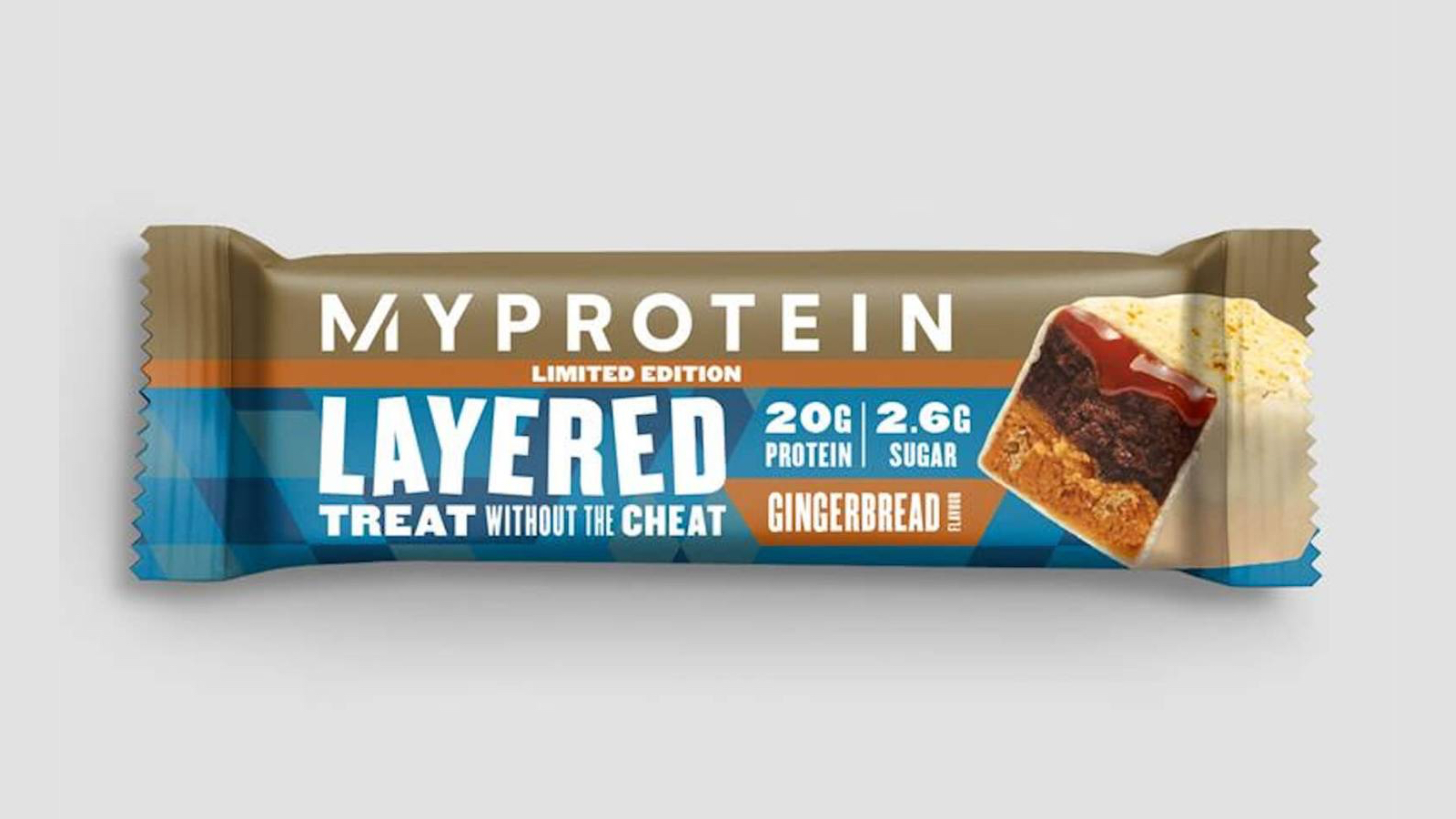 Многослойный имбирный батончик MyProtein