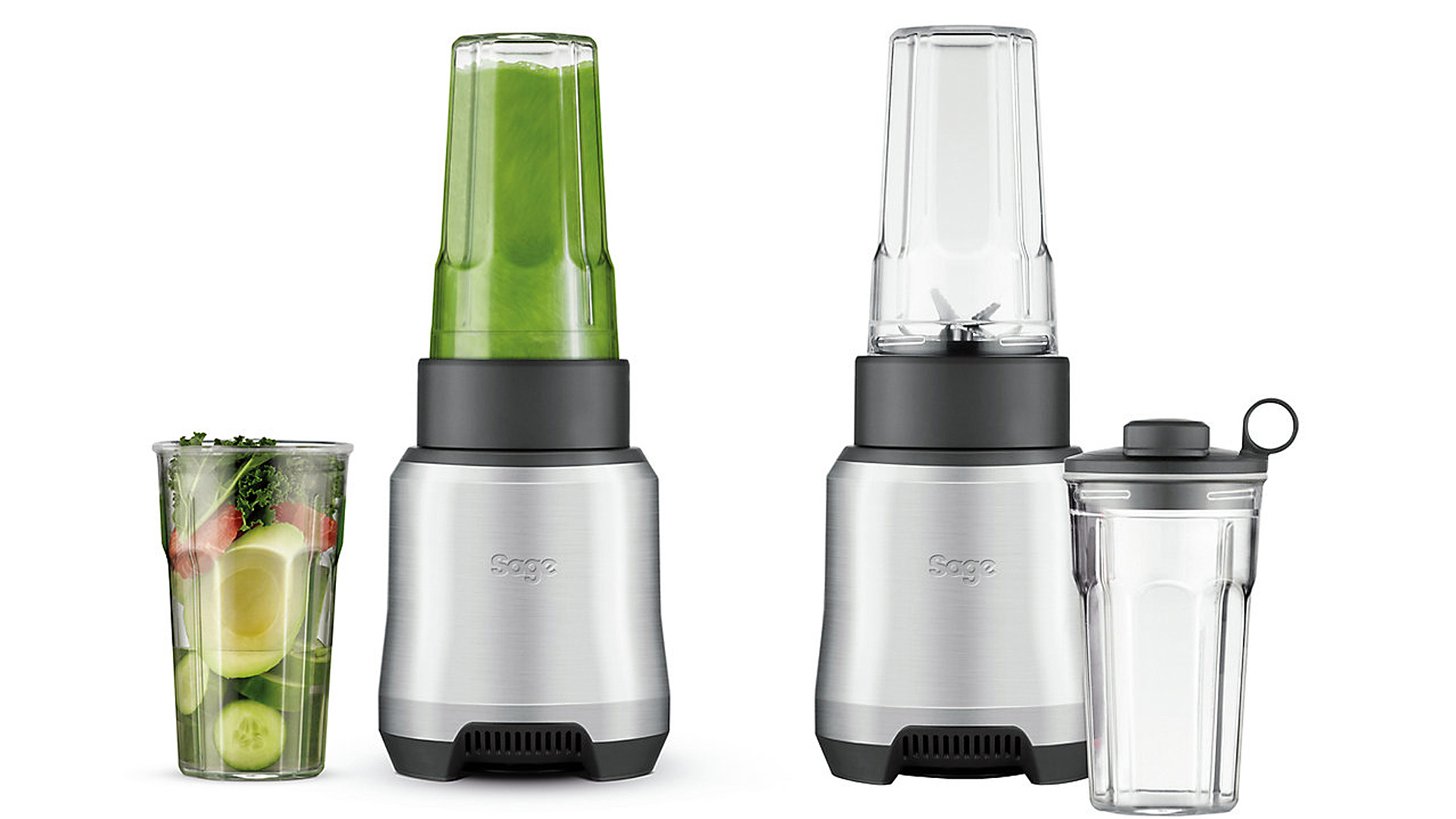 Sage by Heston Blumenthal BPB550BA The Boss To Go Blender на белом фоне