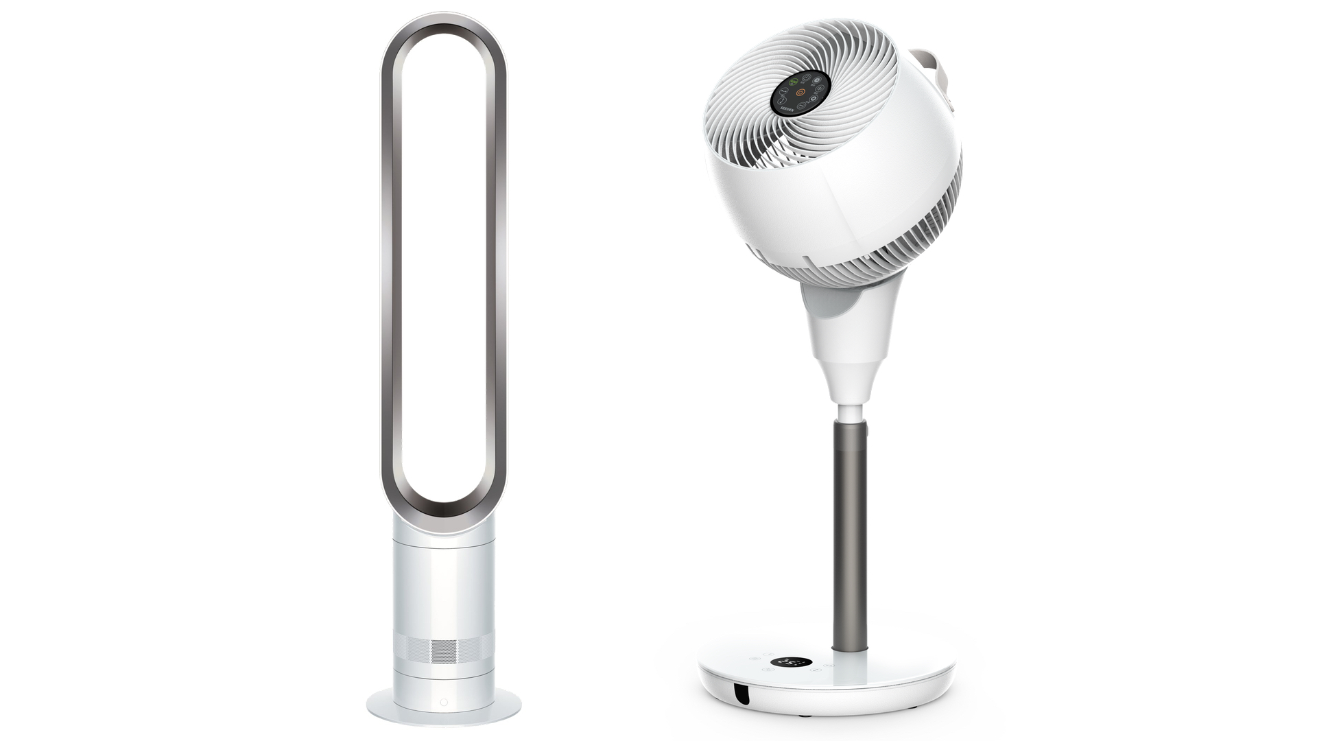 Dyson Cool AM07 против MeacoFan 1056 Циркулятор воздуха