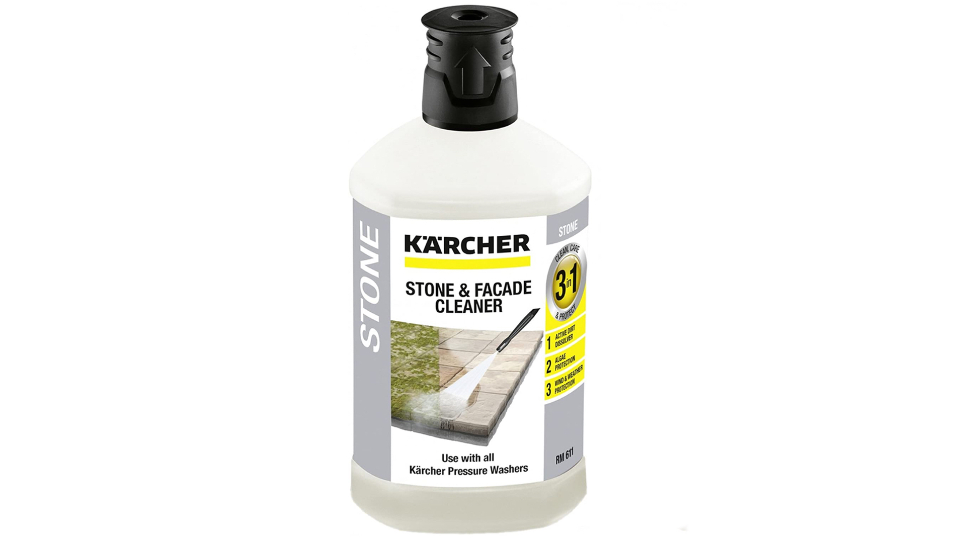 Kärcher Stone & Facade Cleaner на белом фоне