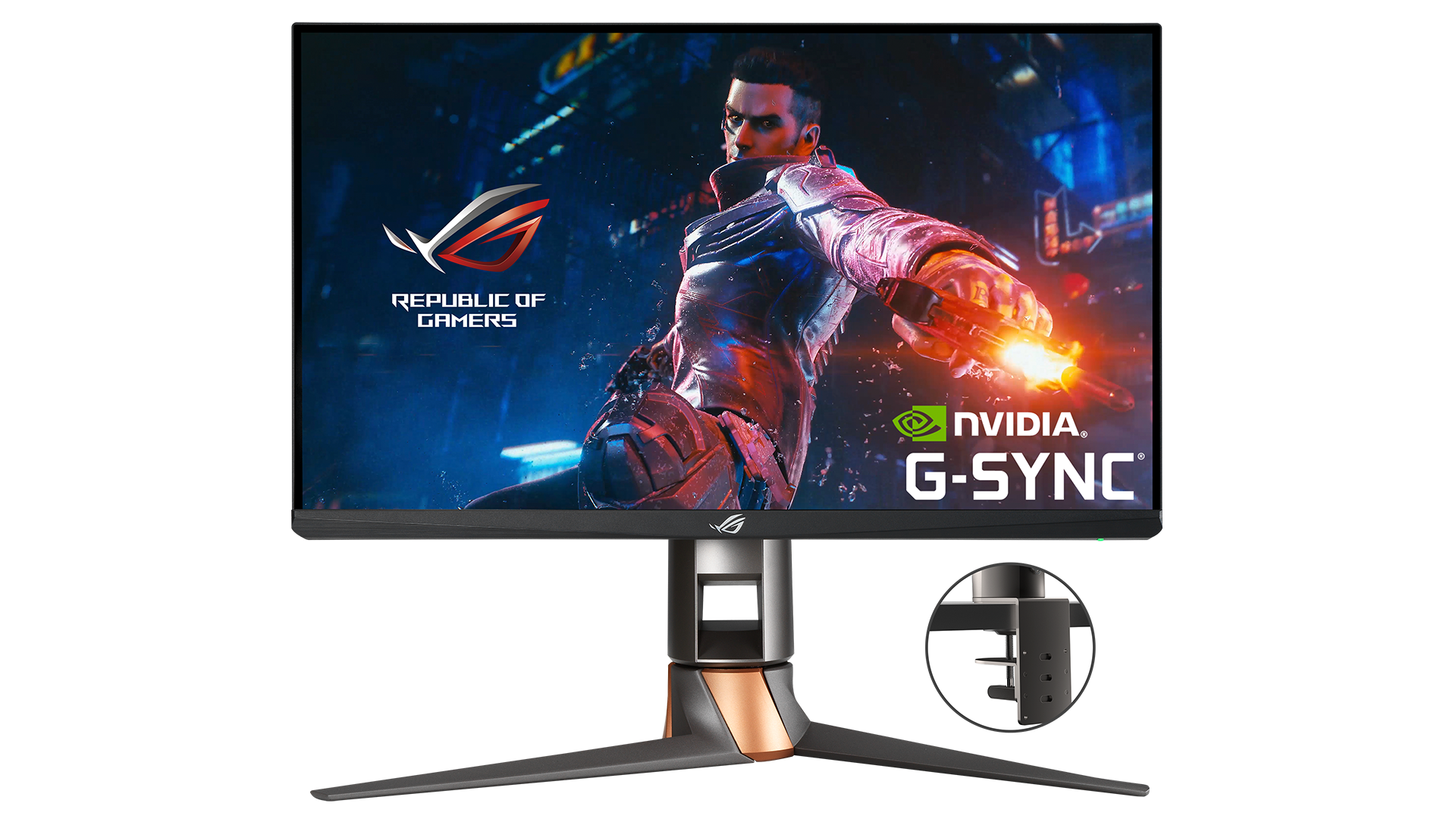 Монитор ROG NVIDIA GSYNC 360 Гц.