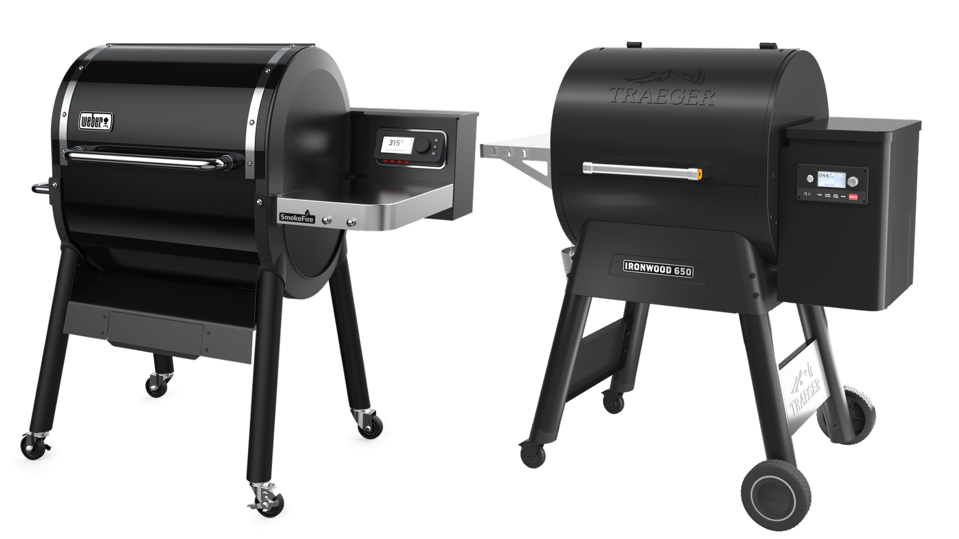 Weber Smokefire EX4 против Traeger Ironwood 650