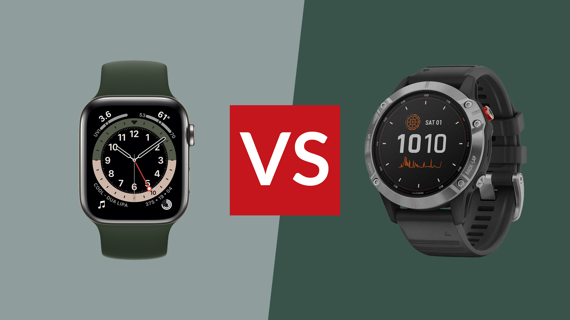 Apple Watch Series 6 против Garmin Fenix ​​6