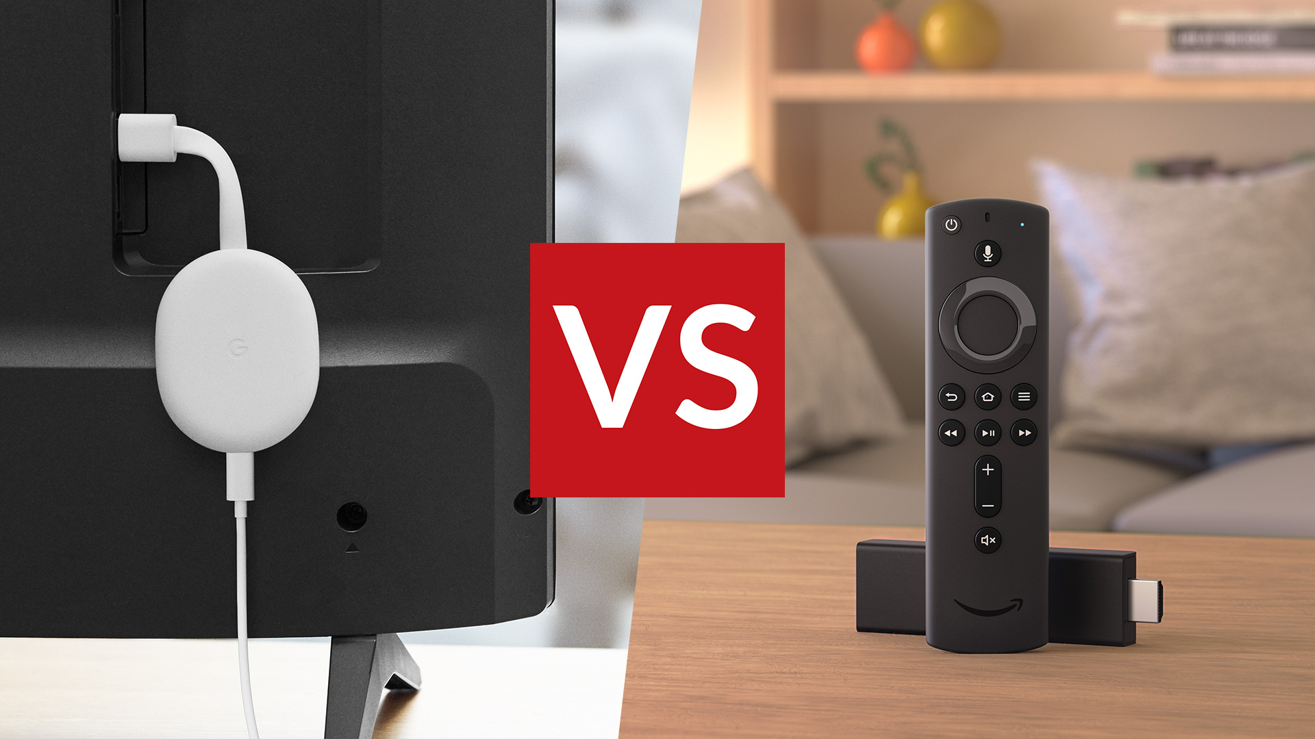 Chromecast с Google TV против Fire TV Stick