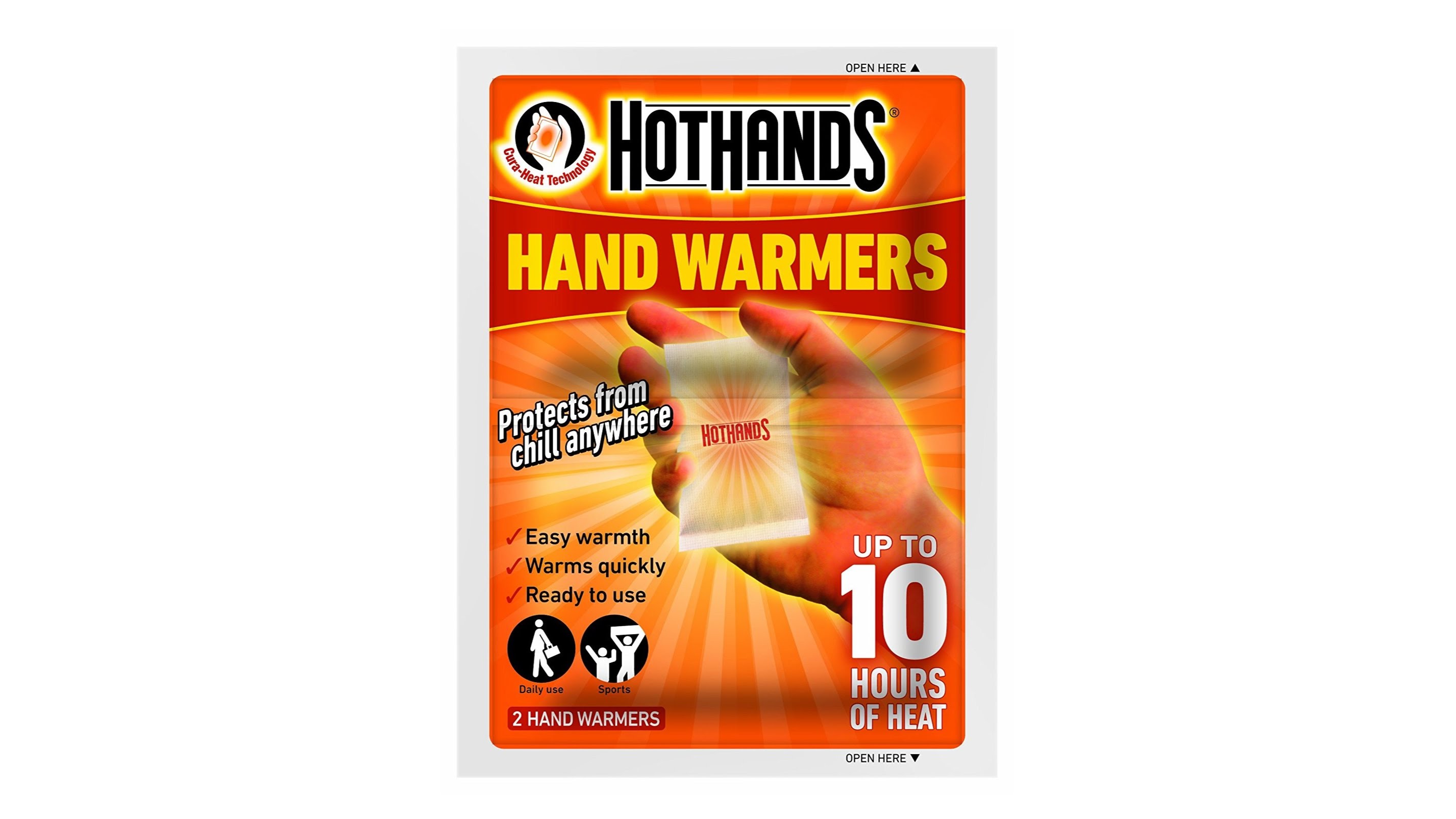 Мгновенные грелки для рук Hot Hands