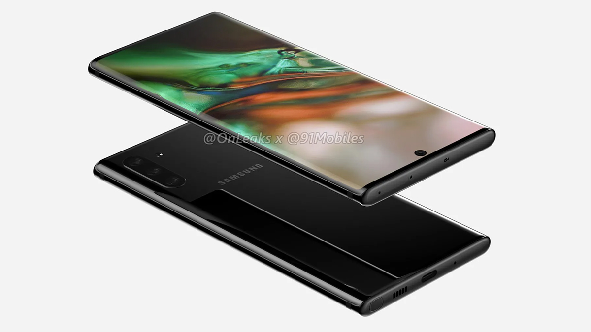 Утечка информации о Samsung Galaxy Note 10