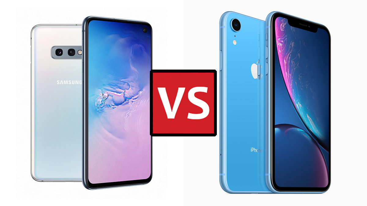 Samsung Galaxy S10e против Apple iPhone XR