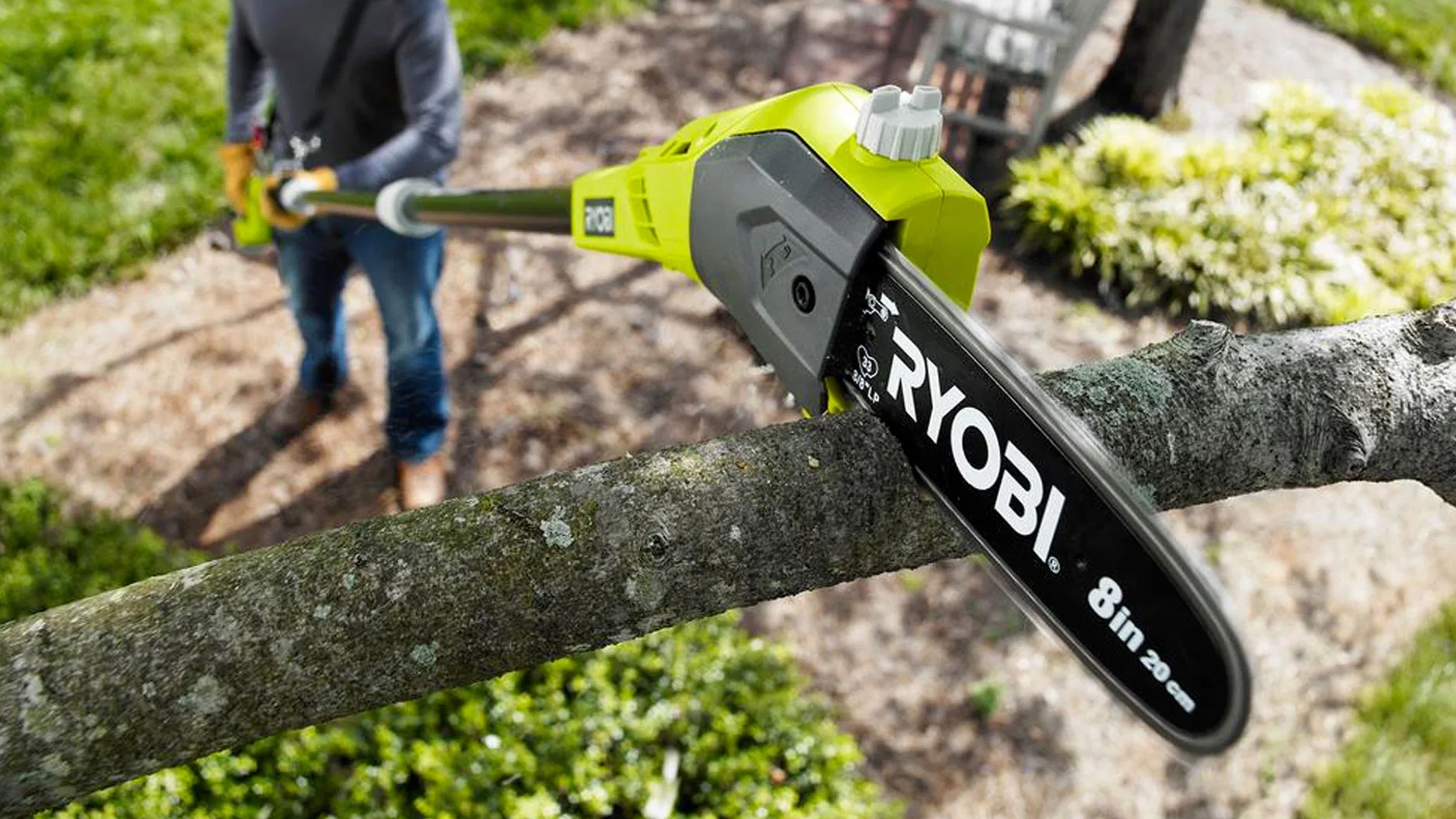 Аккумуляторный секатор Ryobi 18v ONE+